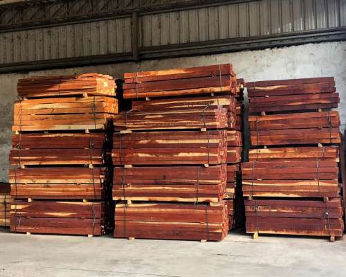 Muestra ilustrativa de madera dura